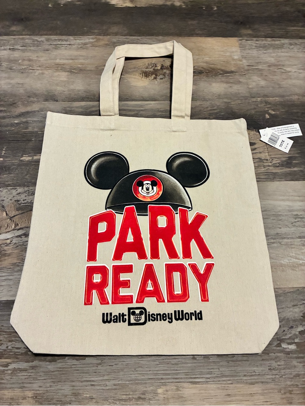 Walt Disney World Park Ready Canvas Tote Bag